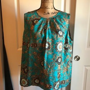 Talbots Multicolored Tanktop